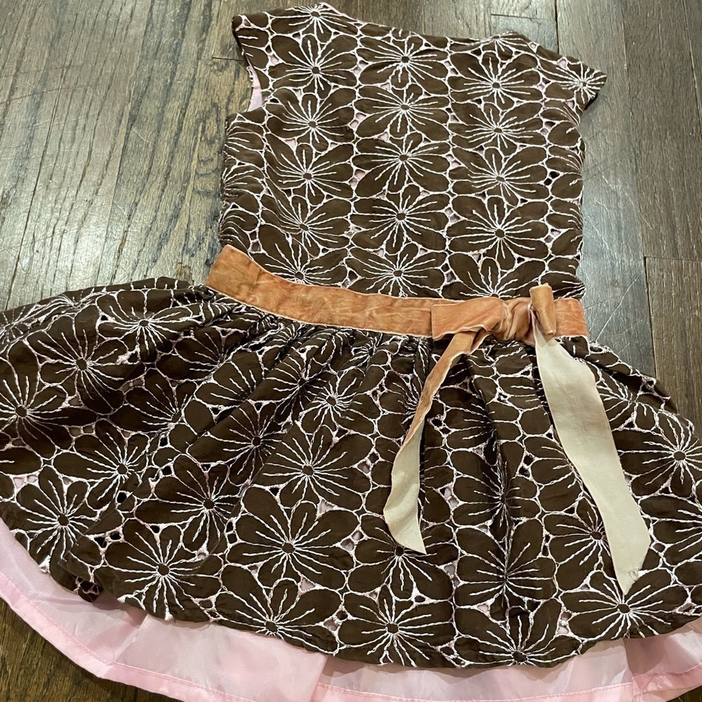 halabaloo NYC beautiful brown dress size 4